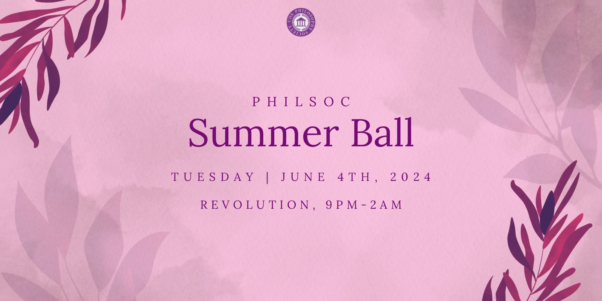 PhilSoc Summer Ball